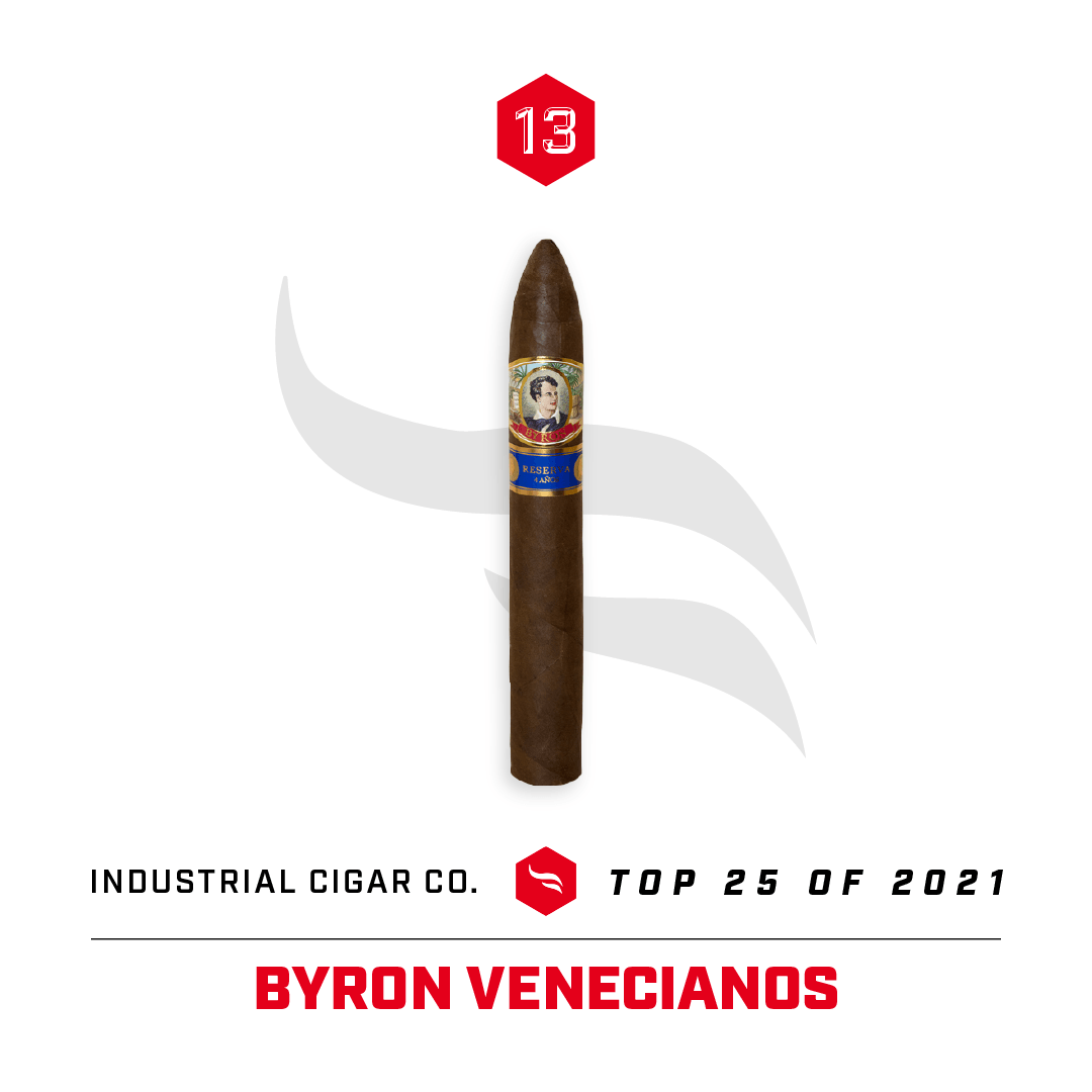Byron Venecianos 20th bx25 - Industrial Cigar Co.