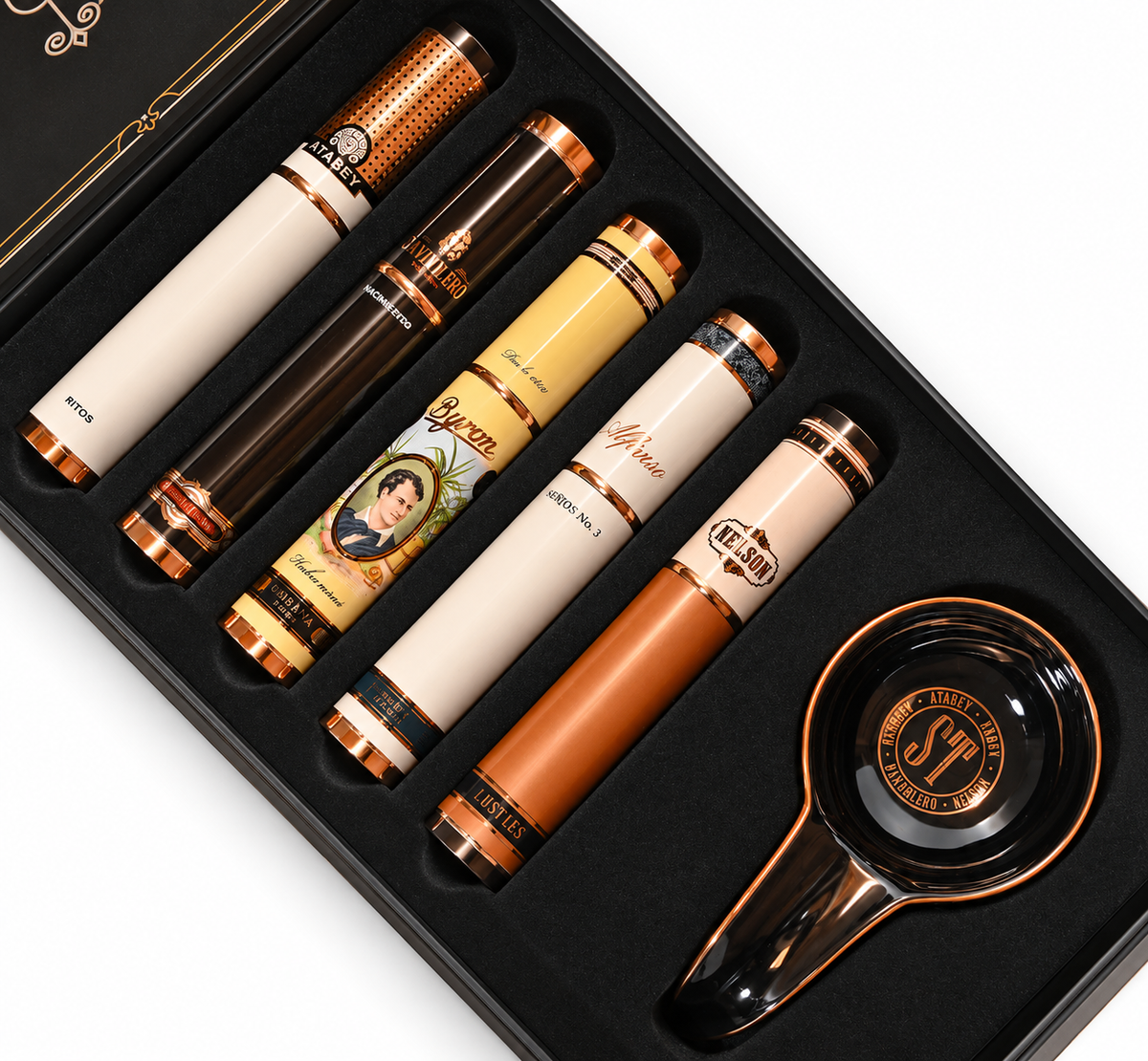 Selected Tobacco Deluxe Edition 5 Pack with Ashtray