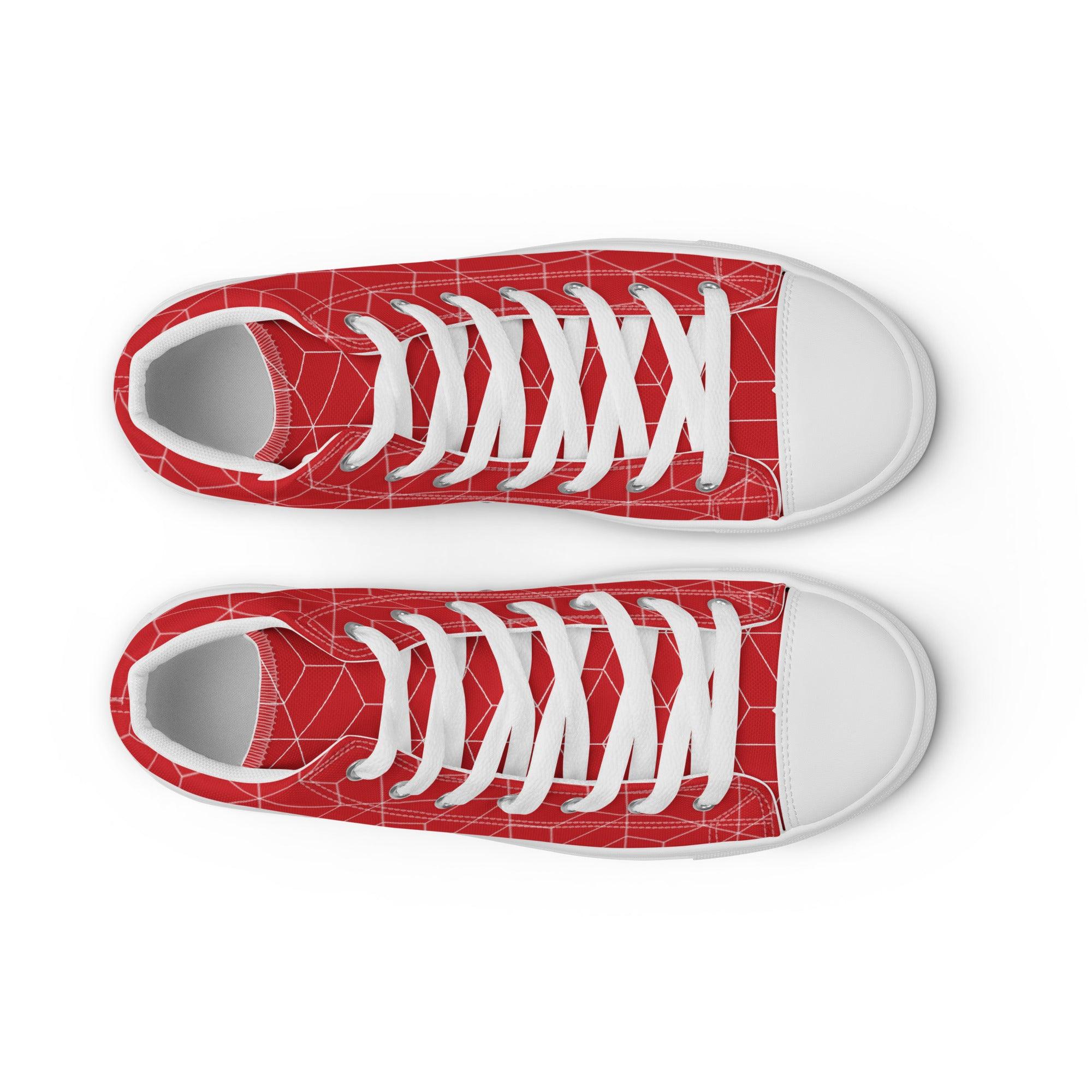 High Top Canvas Hex Sneakers - Industrial Cigar Co.