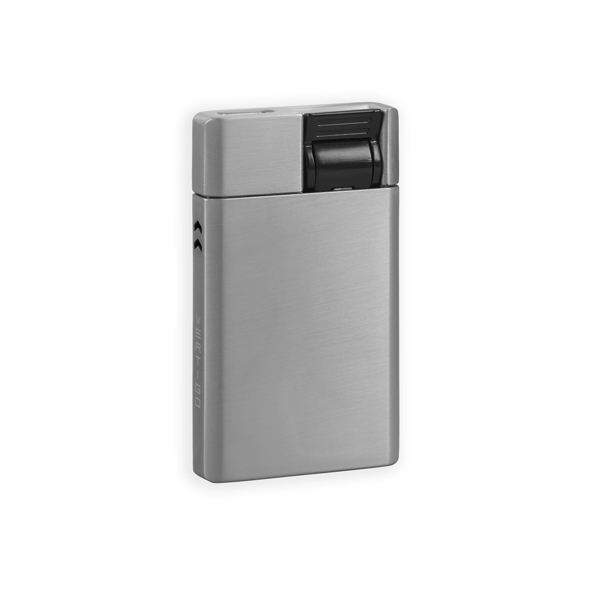 Lotus Carrera Flat Flame Lighter Silver - Industrial Cigar Co.