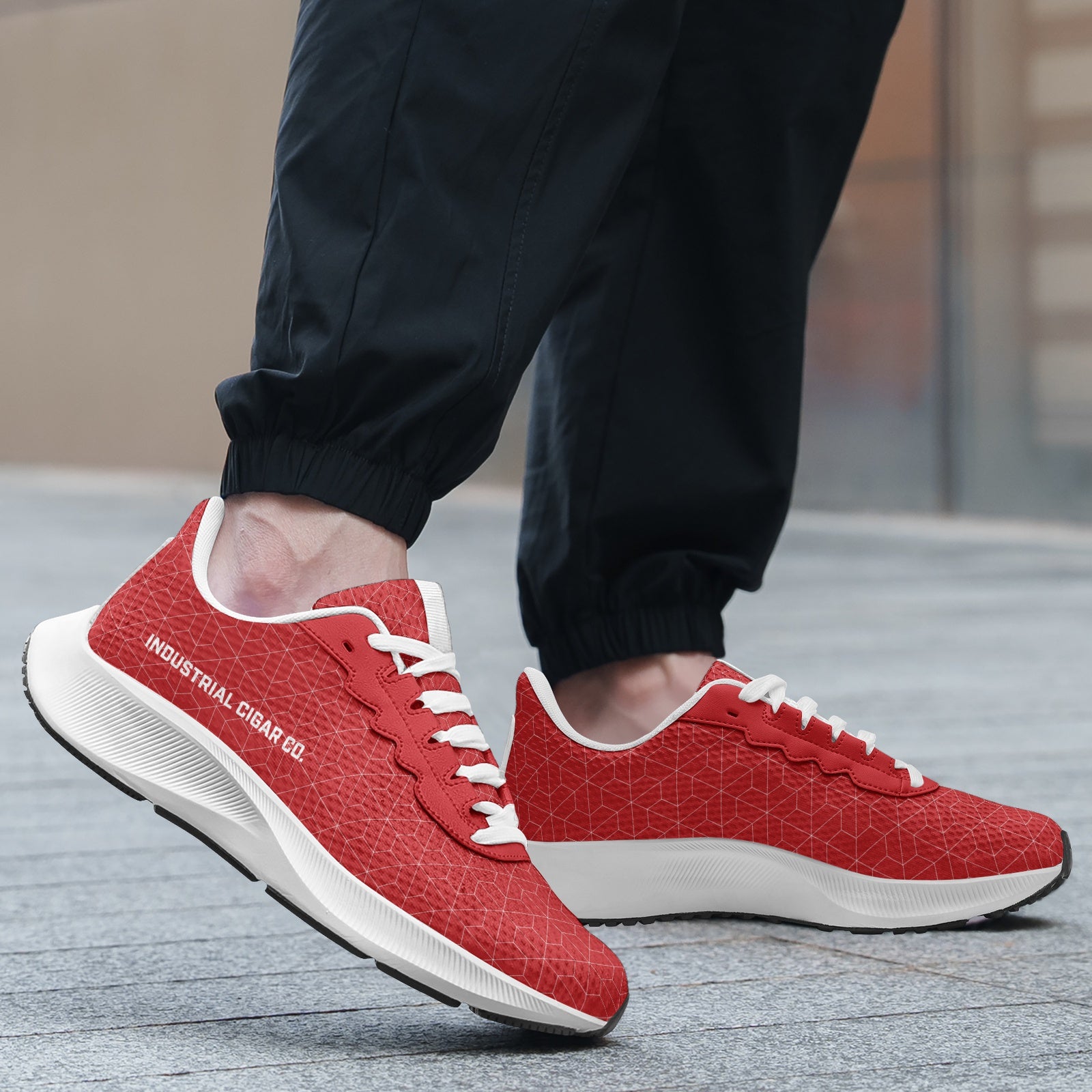 Staff Unisex Mesh Tech Performance Running Shoes - Industrial Cigar Co.