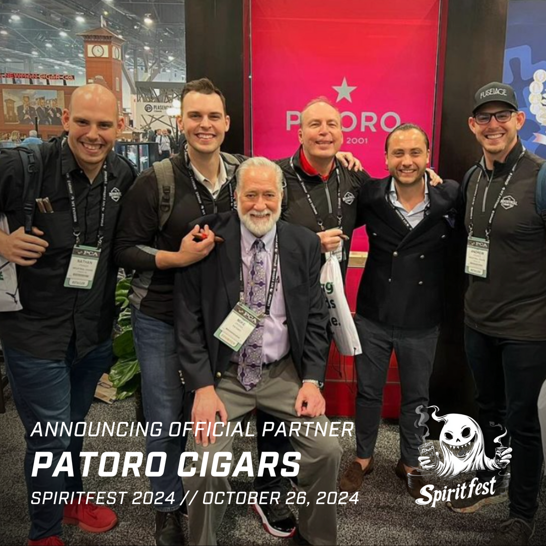 Patoro Cigars Announced as Cigar Sponsor for Spiritfest 2024 at Industrial Cigar Co.