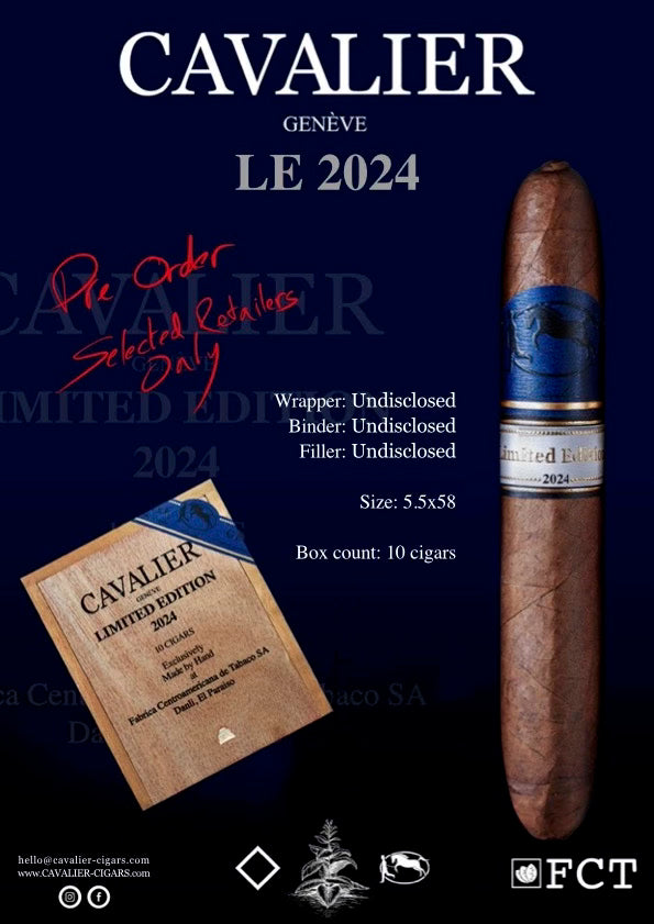 Cavalier LE2024 5.5x58 bx10 - Industrial Cigar Co.