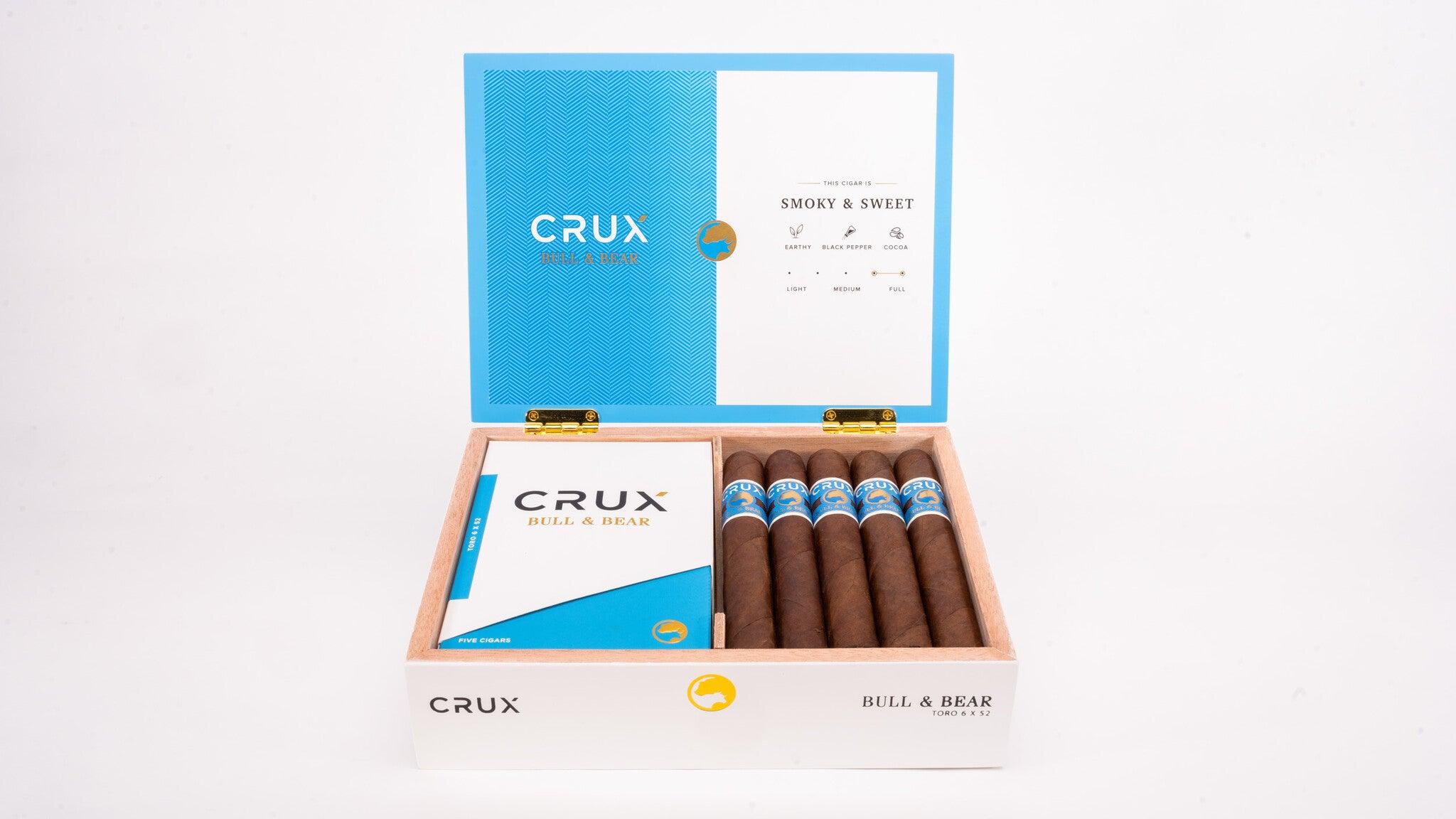 CRUX BULL & BEAR Dbl Corona bx20 - Industrial Cigar Co.