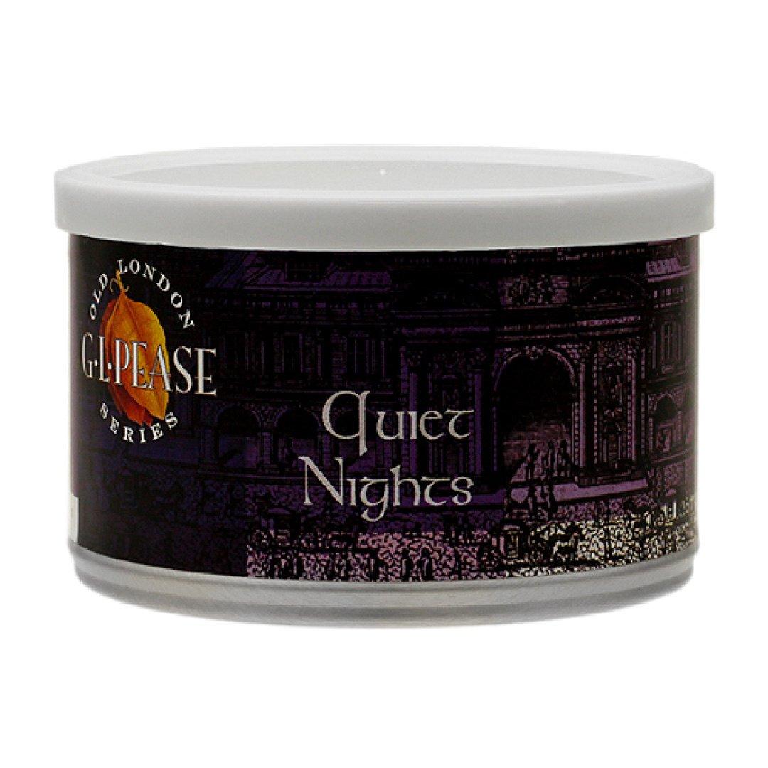 GL Pease Pipe: Quiet Nights 2oz tin - Industrial Cigar Co.