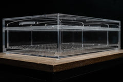 ICC Clear Acrylic 70 ct. Humidor - Original Size - Industrial Cigar Co.