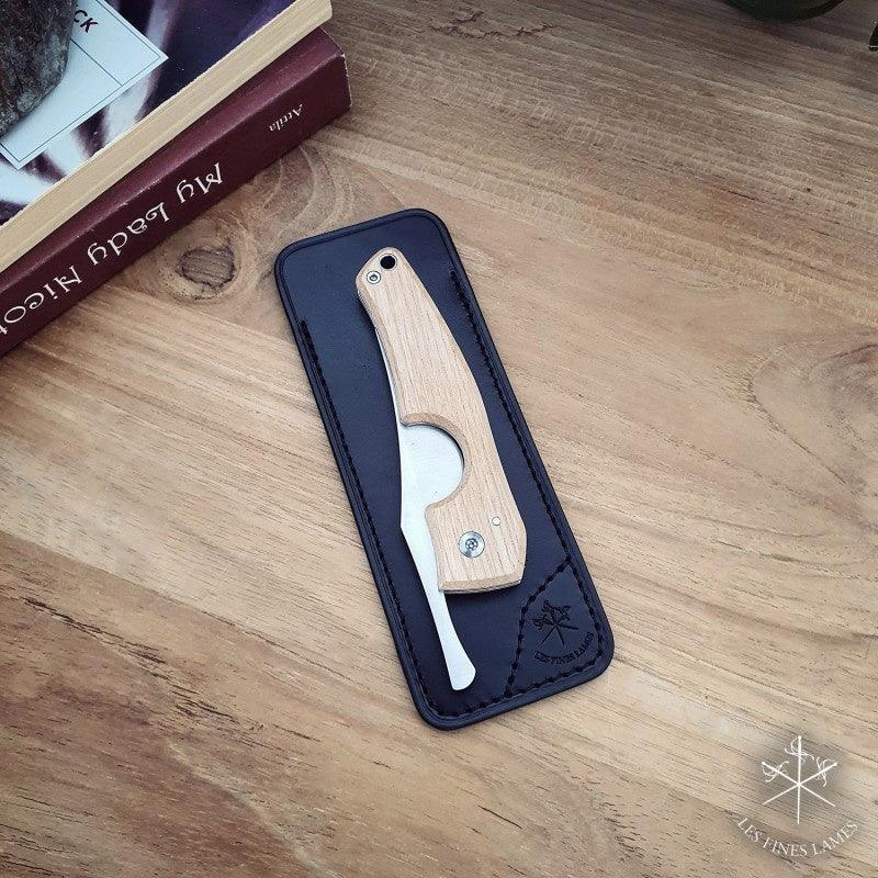 LFL Petit Cigar Knife Leather case - All Colors - Industrial Cigar Co.