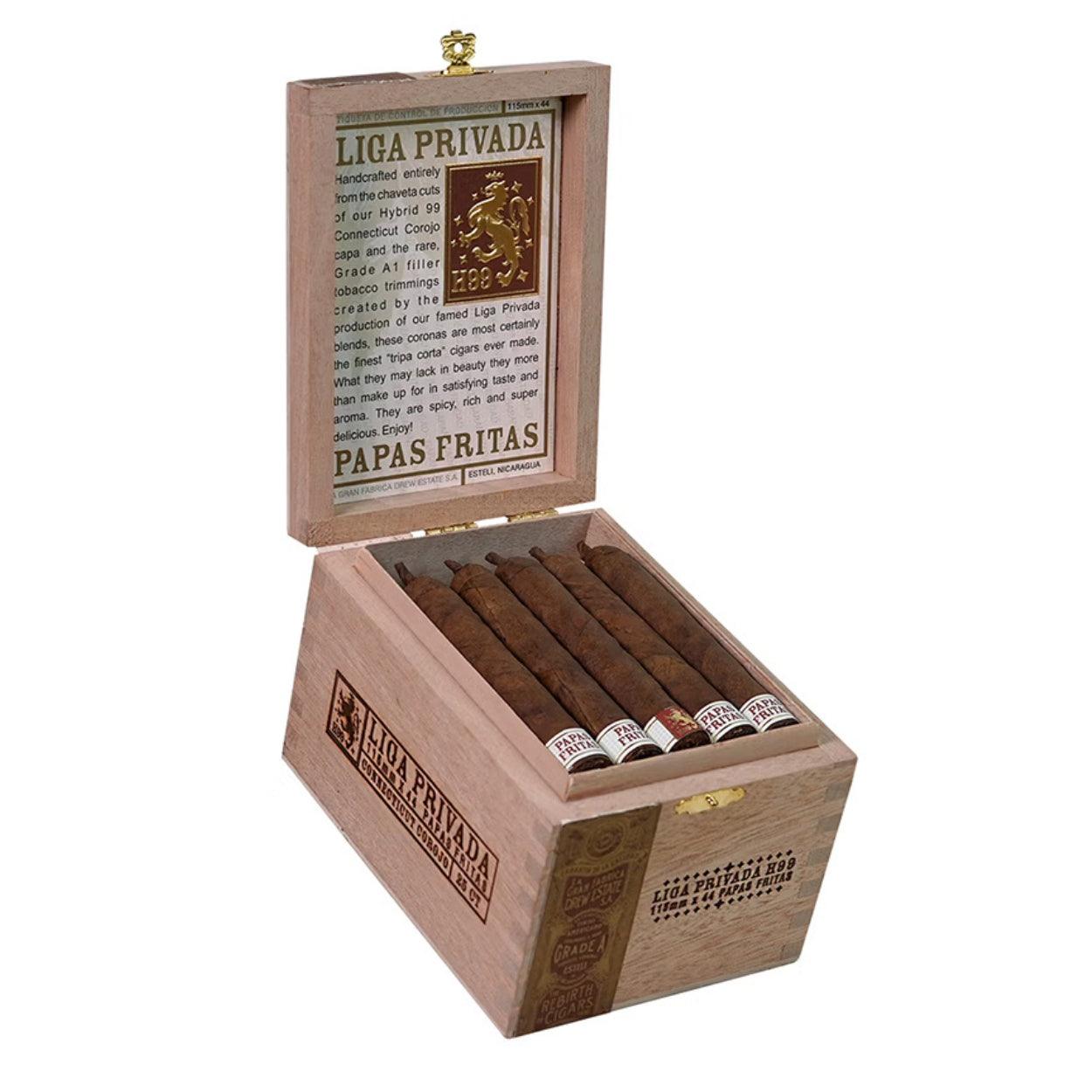 Liga Privada Serie Unico Papas Fritas bx25 - Industrial Cigar Co.