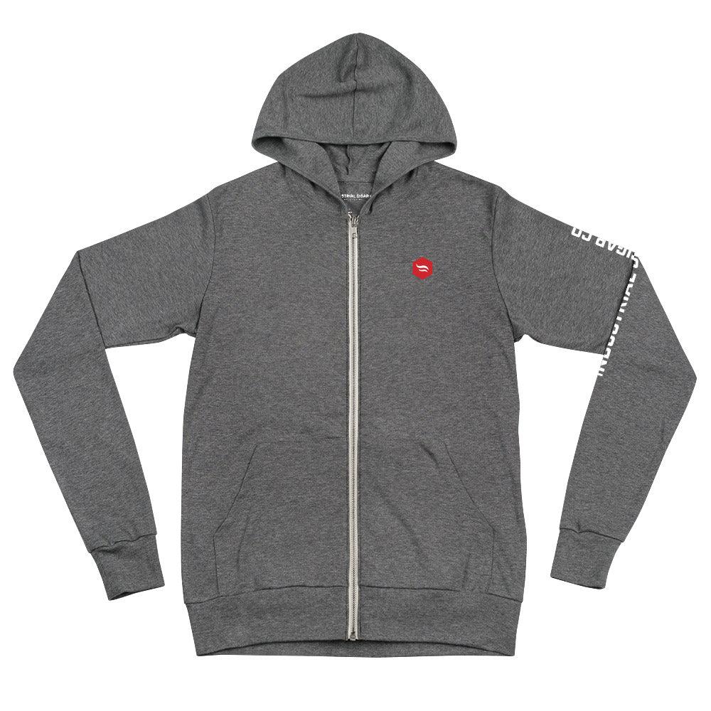 Lightweight Fitted Hex Zip Up - Industrial Cigar Co.