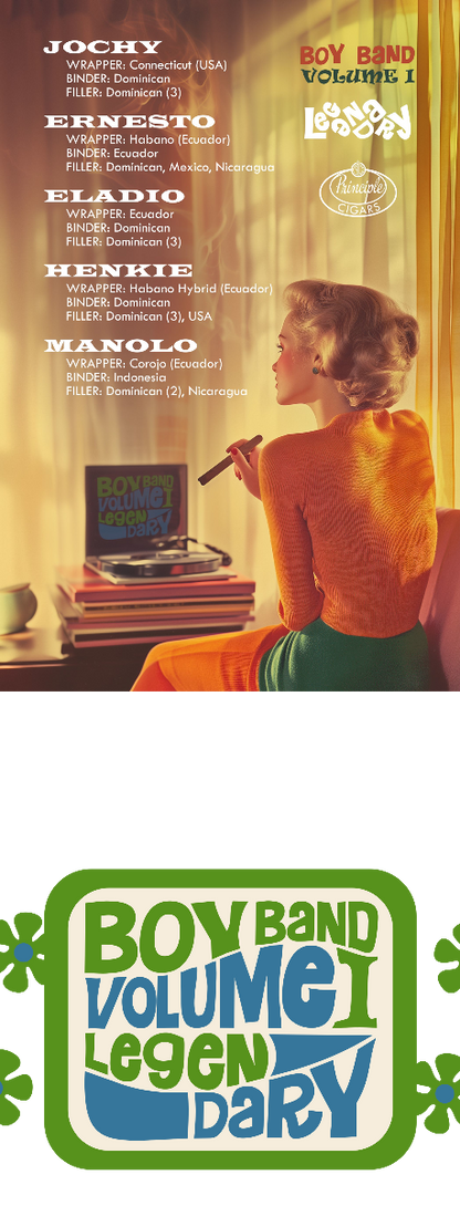 Principle Boy Band Vol 1: Legendary LE 5 pack - Industrial Cigar Co.