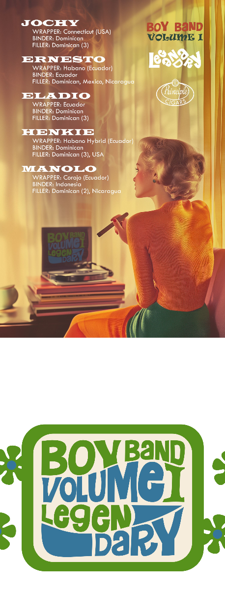 Principle Boy Band Vol 1: Legendary LE 5 pack - Industrial Cigar Co.
