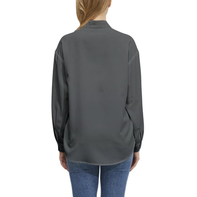 Staff Long Sleeve Button Up Casual Shirt Top - Industrial Cigar Co.