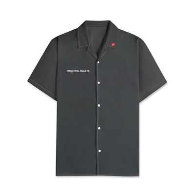 Staff Men's Hawaiian Shirt Short Sleeve Button Down Shirt - Industrial Cigar Co.